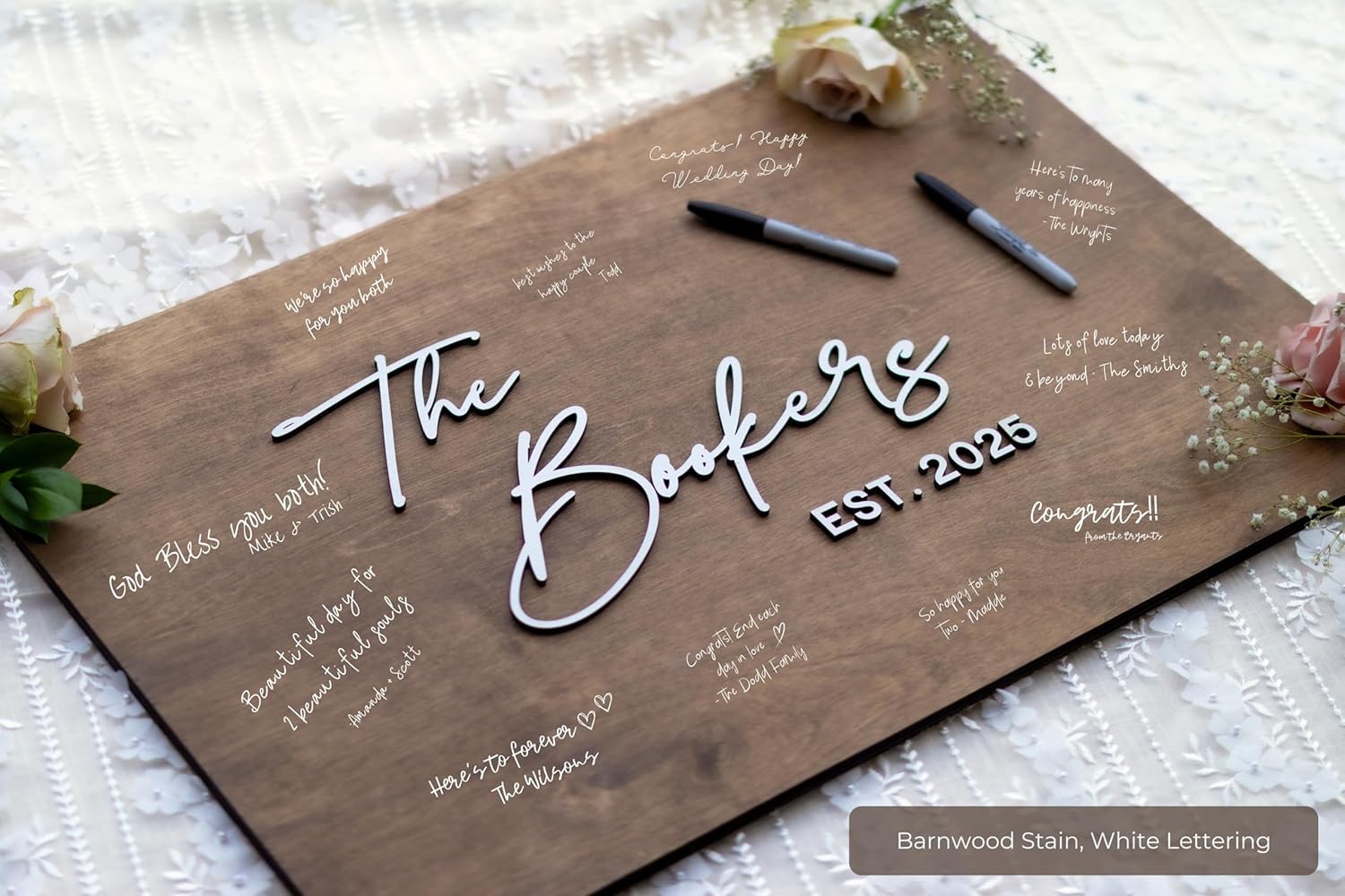 3D Square Guest Book Wedding Alternative, Custom Guest Book, Wooden Guest Book, Guestbook Wedding Alternative, Wood Guest Book Sign, Wedding Decor. Laser Guestbook Square