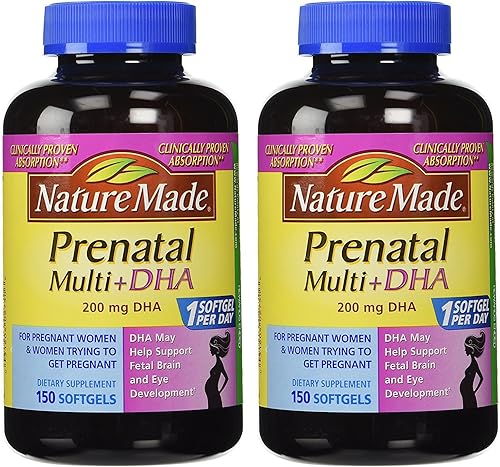 Nature Made 300 cápsulas Prenatales DHA 0007 oz
