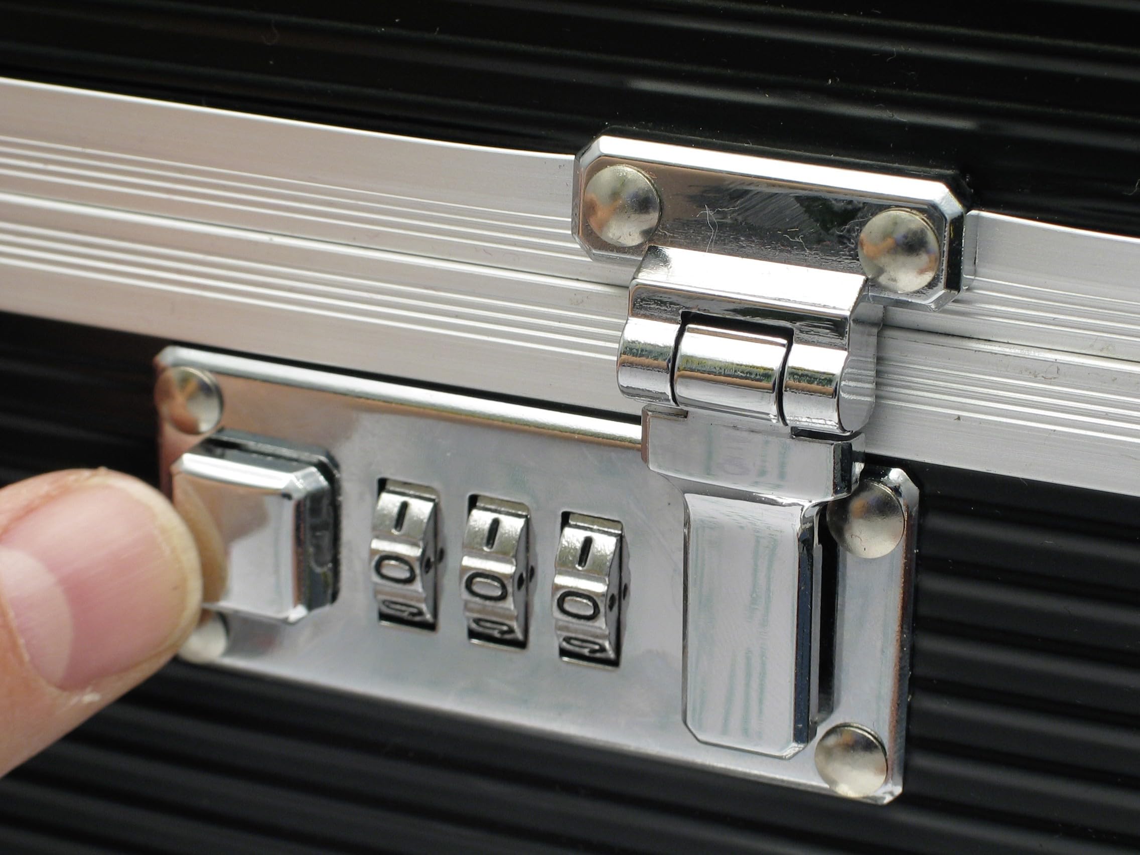 Viso STC961P - Maletín (aluminio, interior con espuma troquelada)