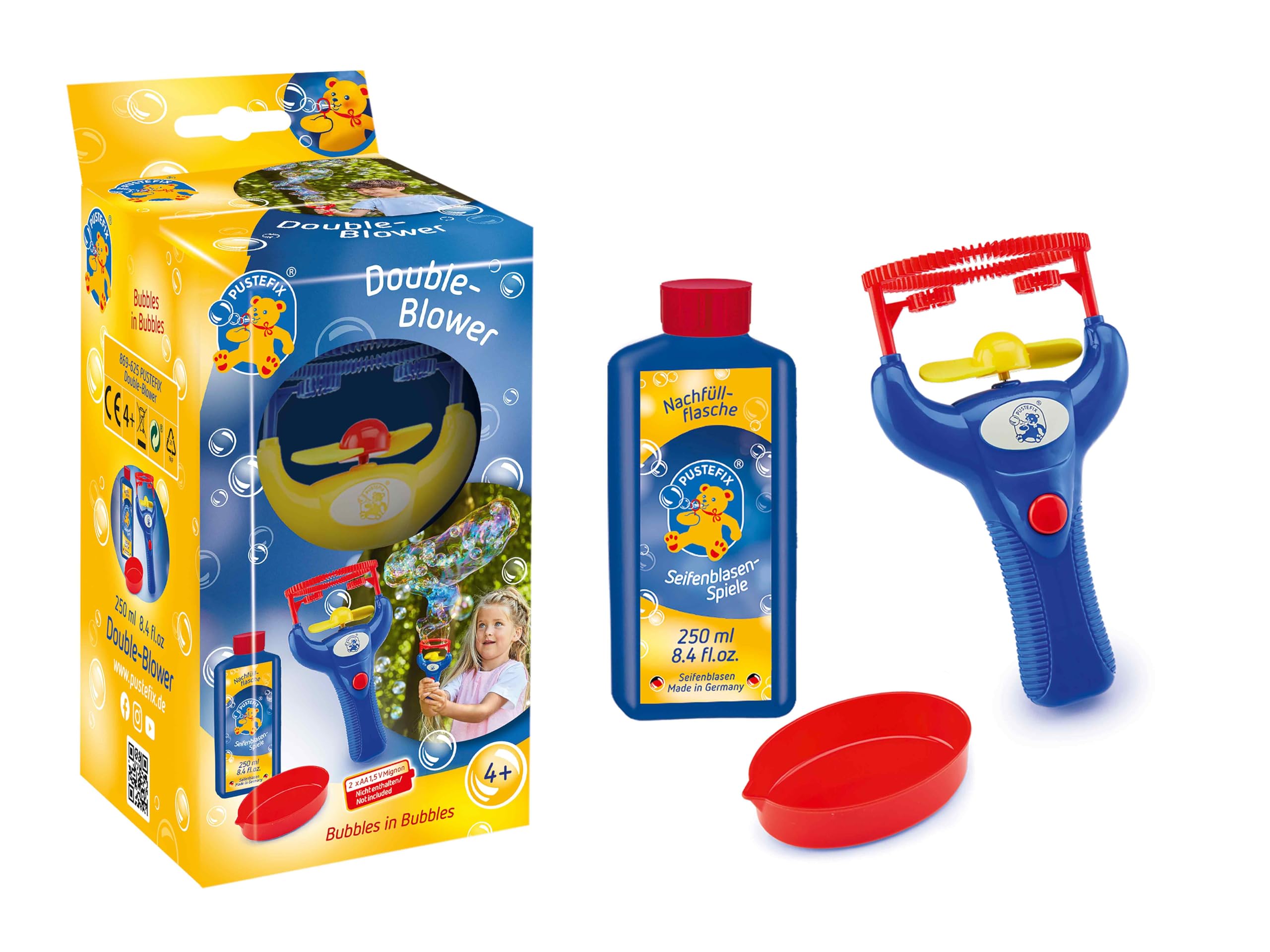  PUSTEFIX Double-Blower Ventilator für Haus und Garten bei kaltem Wetter
| PUSTEFIX Double-Blower Ventilator - Leistungs