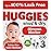 Huggies Size 3 Diapers, Snug & Dry Baby Diapers, Size 3 (16-28 lbs), 200 Count (4 Packs of 50), Packaging May Vary