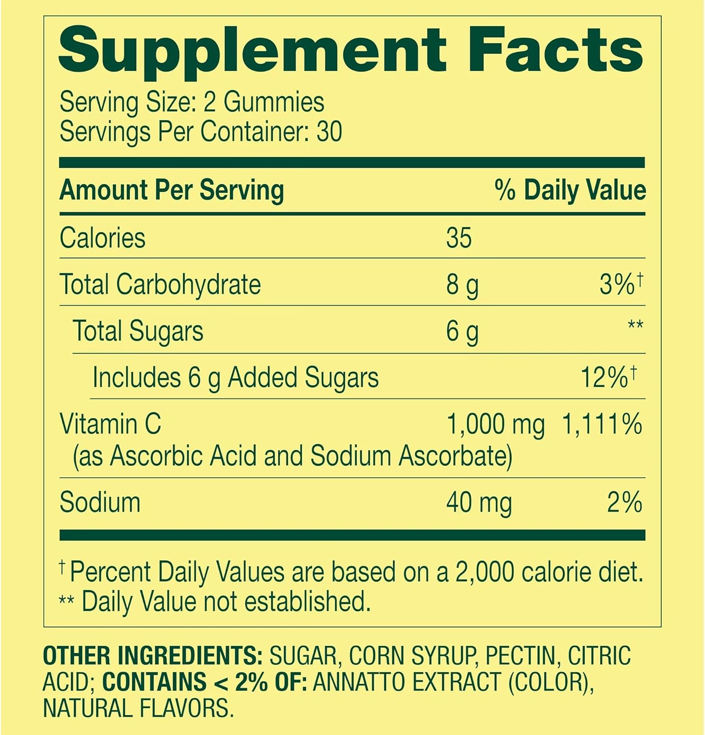 SUREFECT Spring Valley Ultra Strength Vitamin C 1000 mg Gummies - 60 Count, Orange Flavor Organizer