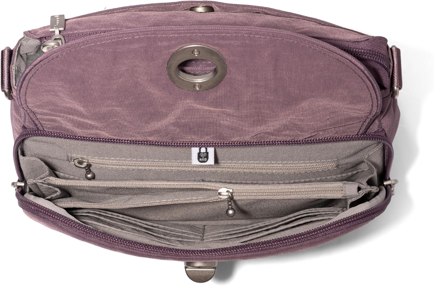 Baggallini Calais Crossbody Bags for Women 10x7 Lightweight Water-Resistant Travel Purse, RFID & Interior Organization