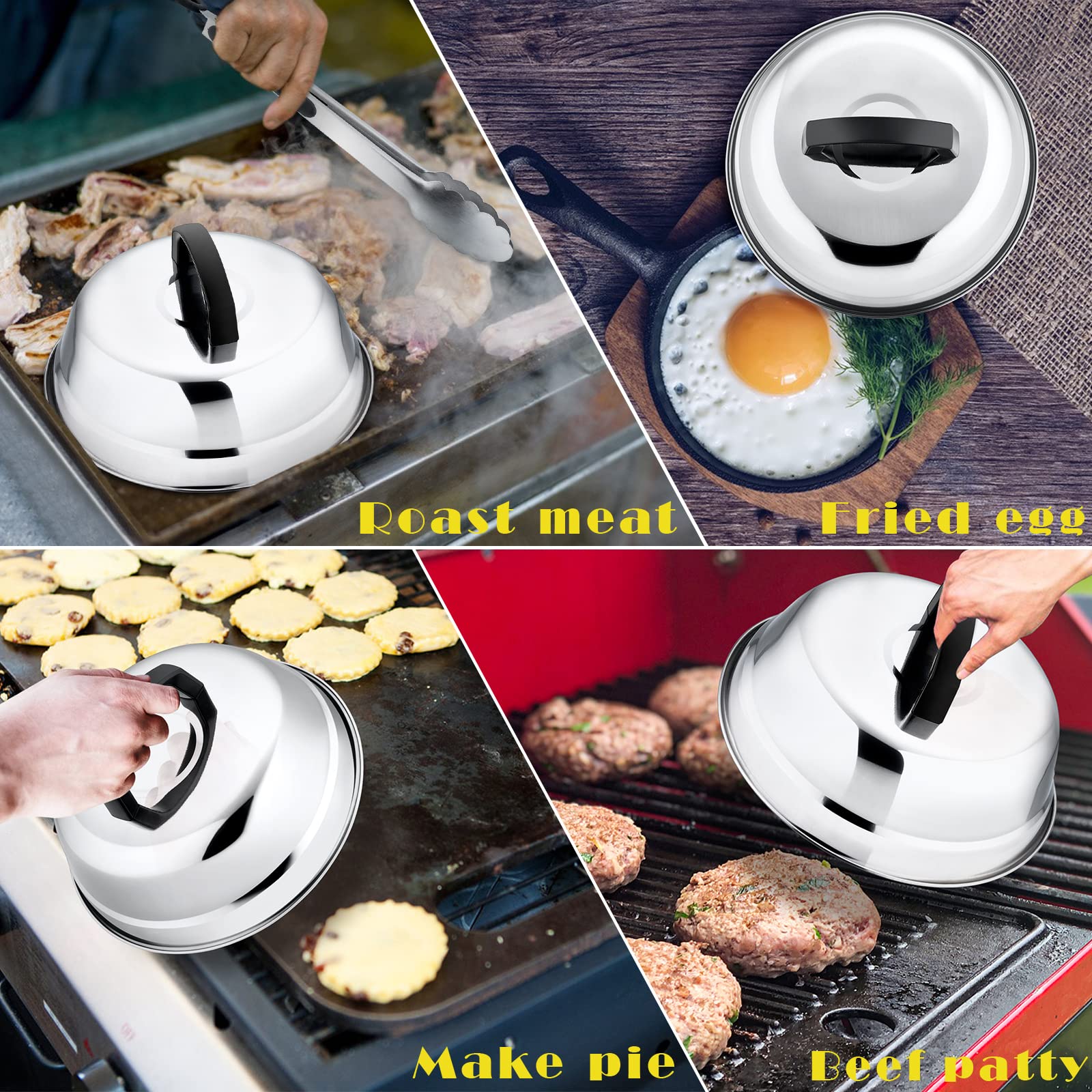 Couvercles De Gril, Couvercle De Cuisson à La Vapeur, Pour Gril