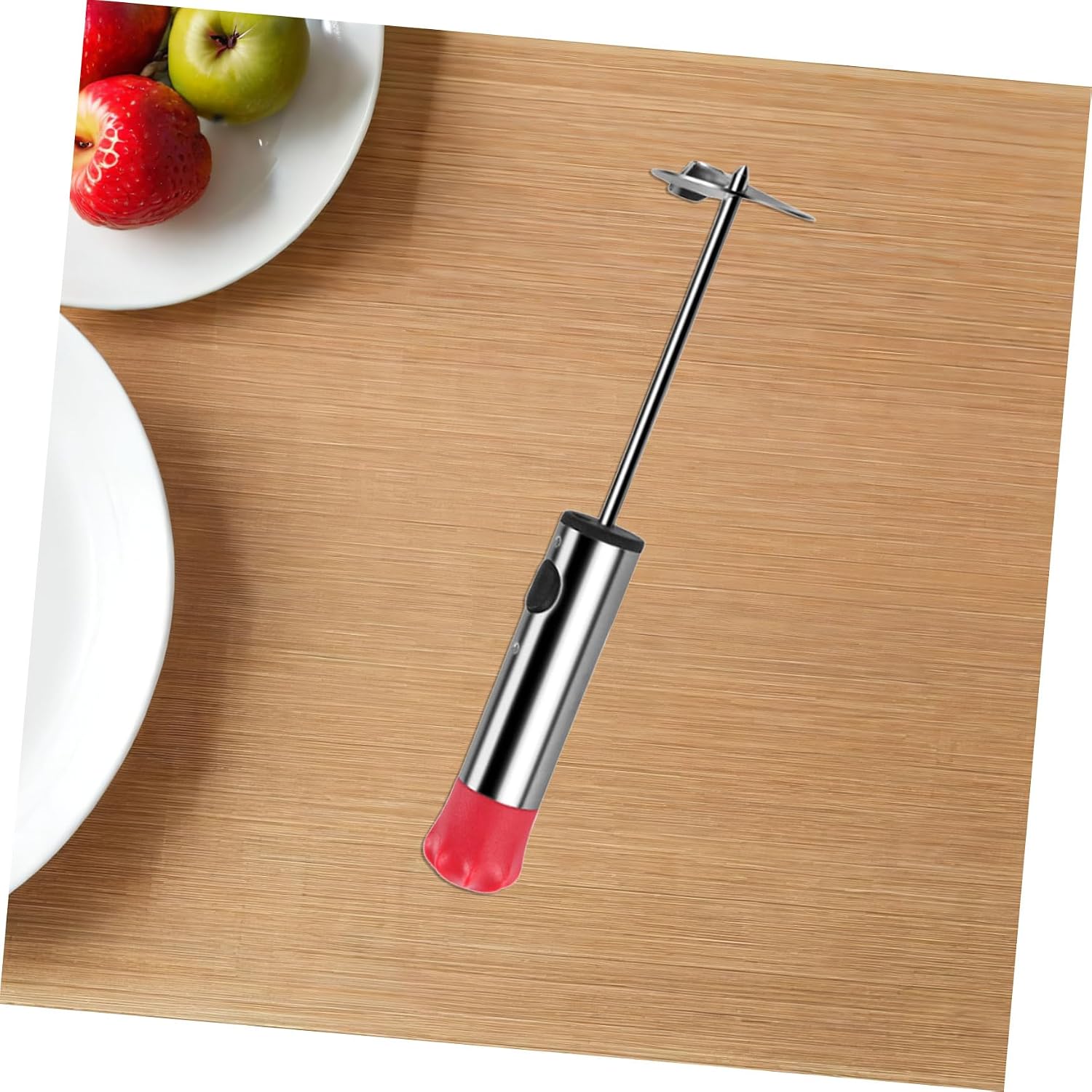 Stainless Steel Fruit Coring Tool with Ergonomic Grip Multi Vegetable Core Remover Drill for Home Kitchen Resistant Pitter for Pears Peppers and More