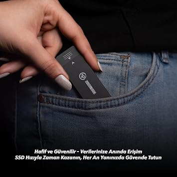 NPO DK01 NVMe M.2 1000/900Mb/s USB-A/Type-C Wireless Portable External SSD (GB, 0)