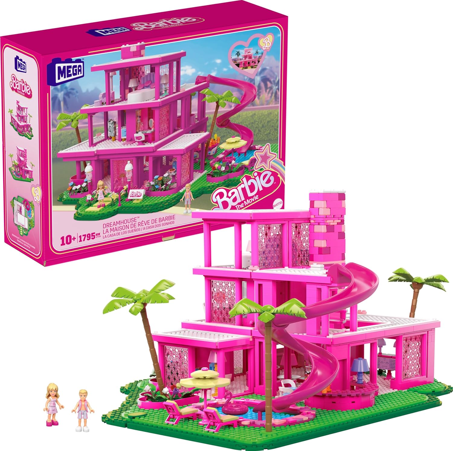 Doll Barbie Dream House Free Movie Barbie The Movie MEGA Dollhouse