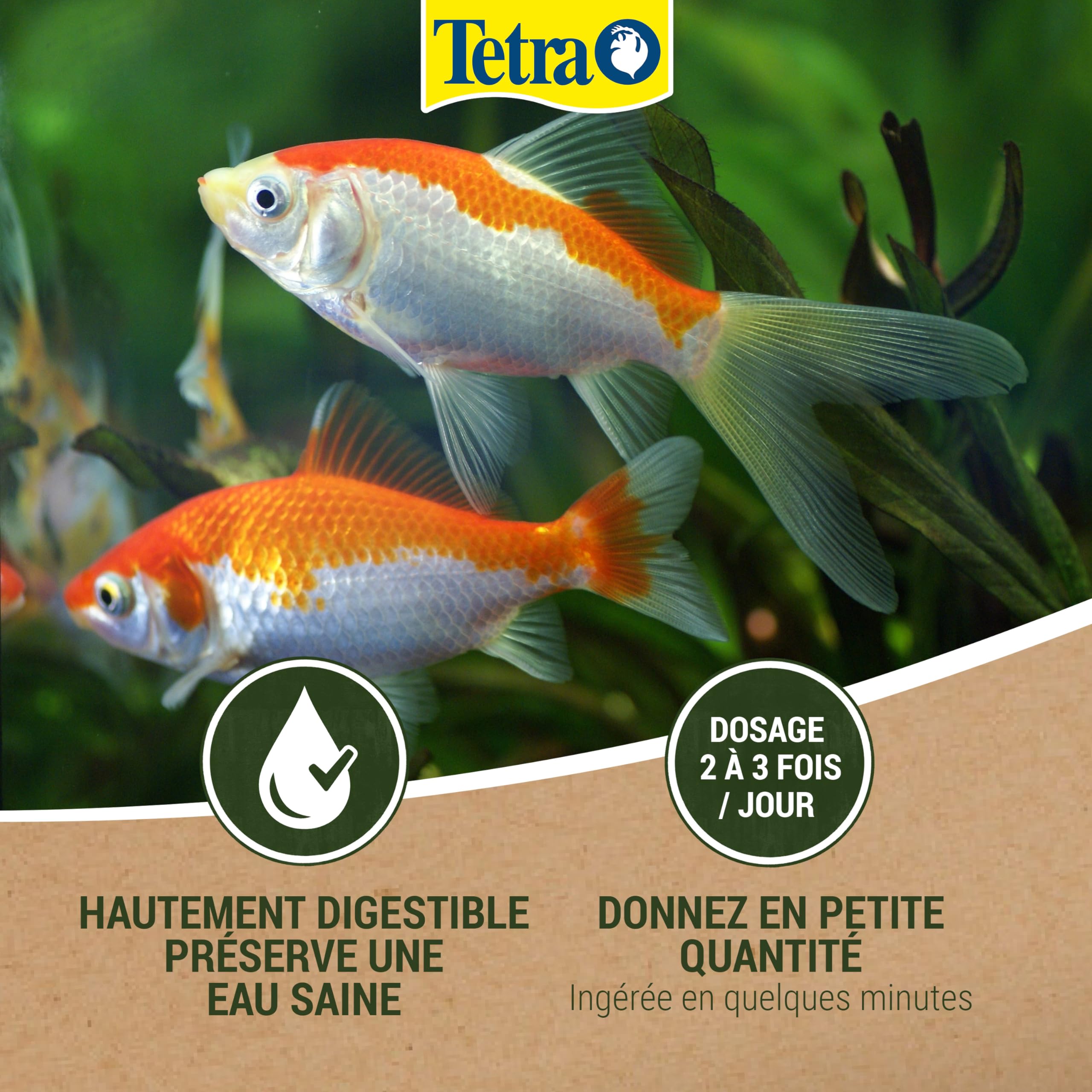 Tetra Pond Goldfish Mix - Mélange Complet de Sticks, Flocons, tetra pond goldfis