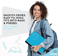 Vista 2 de Enday Cuadernos de composición con rayas universitarias, cuaderno de composición de tapa dura, libros de composición rayados de alta calidad