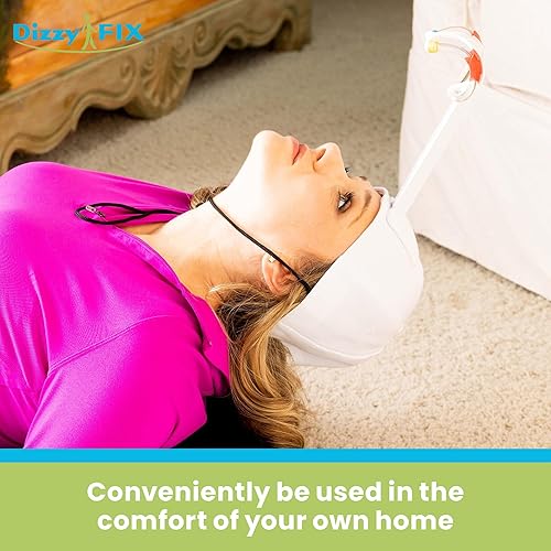 Miniatura 4 de DizzyFIX Entrenador de alivio de vértigo para vértigo posicional paroxístico benigno o BPPV, dispositivo de equilibrio del oído interno para