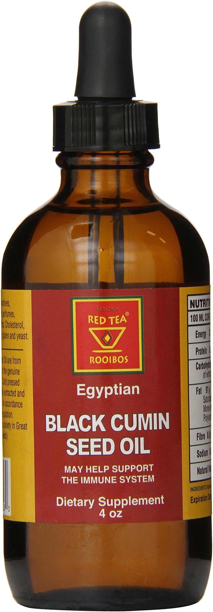 African Red Tea Imports Egyptain Black Seed Oil, 4-Ounce