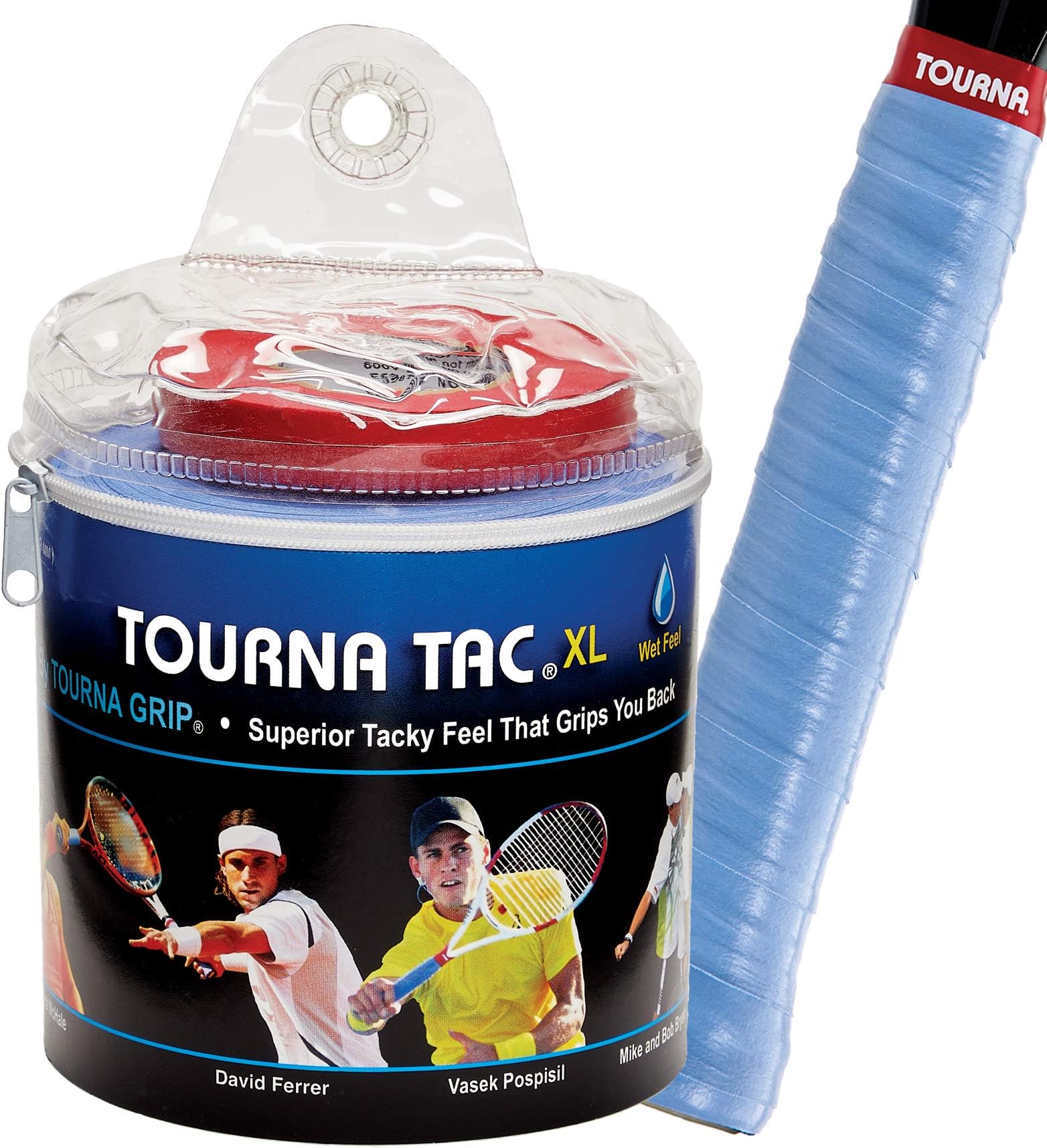 Tac 30 Pack Travel Pouch Tacky Feel Tennis Grip