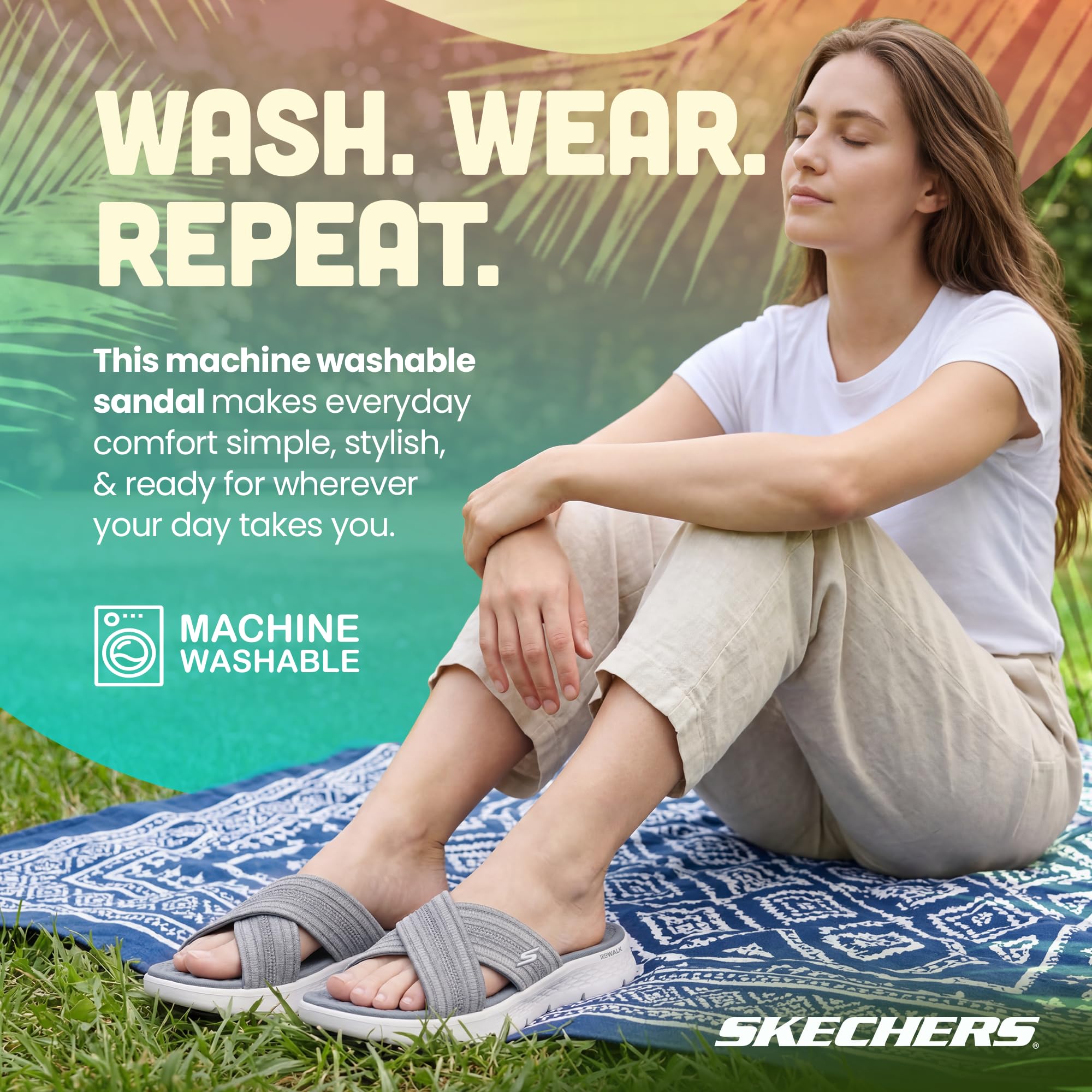 Skechers Kobiety O-t-g Womens SandalsGO WALK FLEX SANDAL IMPRESSED