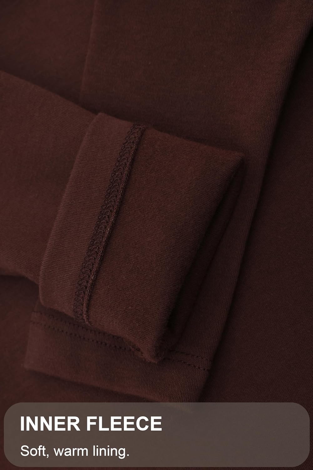 Lilax Baby Girls' Basic Long Sleeve Mock Turtleneck Cotton T-Shirt - Image 6