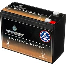 CB CHROMEBATTERY 12V 10.5Ah SLA Battery Rechargeable Power for Alarm Systems, Emergency Lights, Toys, Scooters, Solar Backup & More F2 Spade Terminal Sealed Lead Acid Deep Cycle Design