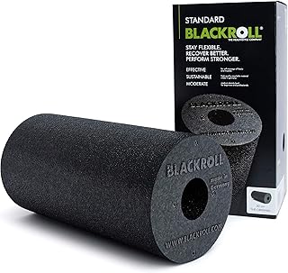 BLACKROLL® STANDARD, Original foam roller per l'automassaggio di schiena e collo, Rullo massaggio muscolare per allenamento funzionale, 30 cm