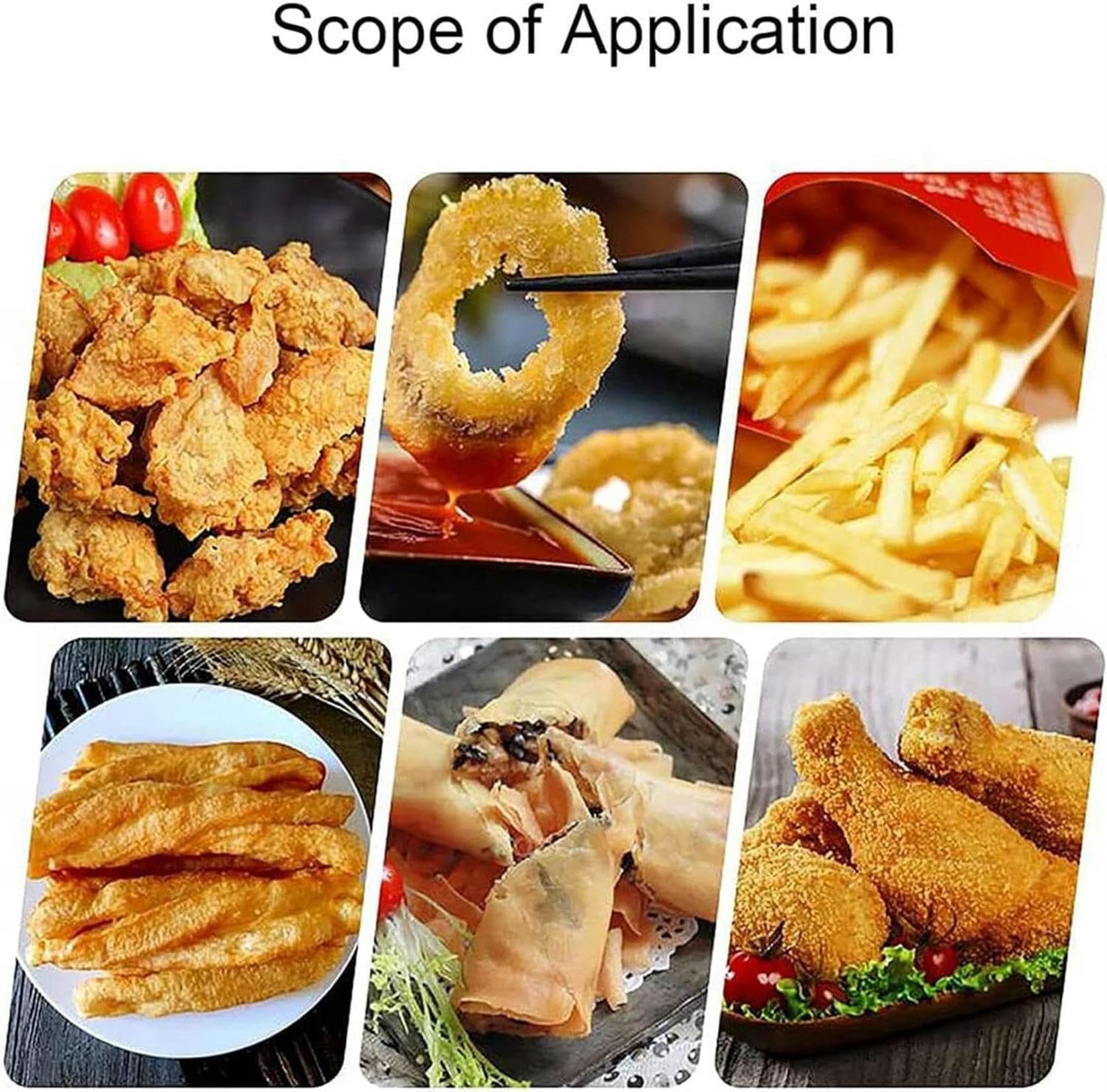 UMJIGF Multifunction Home/Commercial Gas Fryer, Kitchen Frying Machine, Countertop Stainless Steel Gas Deep Fryer,B