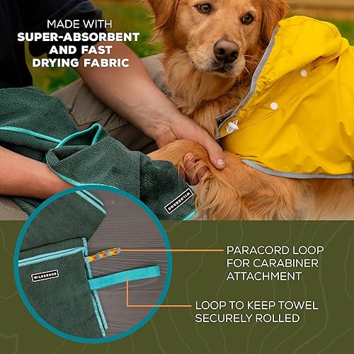 Miniatura 4 de Wilderdog Bandana para perro con material ligero de malla de mezcla de poliéster de secado rápido en Dakota