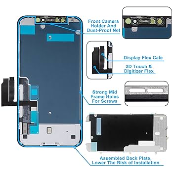 iPhone - chappurin DIYREpair Screen Replacement for iPhone XR 6.1', 3D Touch