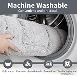 GRANNY SAYS Bathroom Mat, 16" x 24" Grey Bath Mats for Bathroom Non Slip Washable, Super Soft Bathmat, Bath Matts for Floor, Washroom Absorbent Bath Mat, Tapis de Bain, Microfiber Bathroom Floor Mats