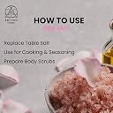 Sattvic Foods Himalayan Pink Salt (500 g) | Rich in 84 Trace Minerals, Pure Rock Salt | Stone-Ground, No Artificial Colour or Additives | Natural Detoxifier, Ideal for Cooking, Bath Soak & Skincare gallery image