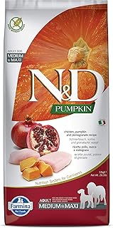 Pet Foods N&D Dog Pumkin Chicken & Pomeg Adult Medium&Maxi 12 Kg
