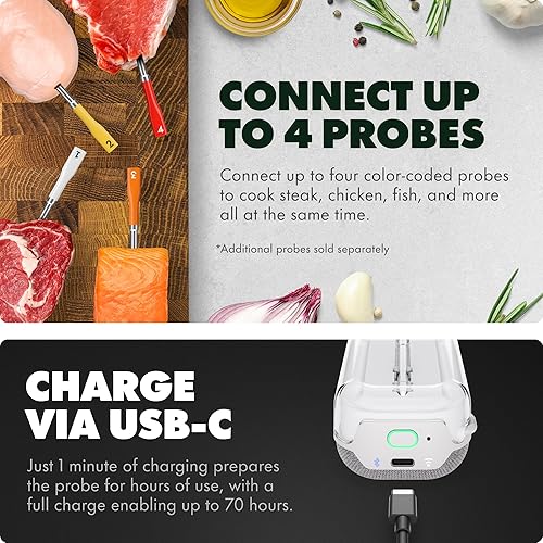 Miniatura 11 de CHEF IQ Smart Thermometer 1 Probe