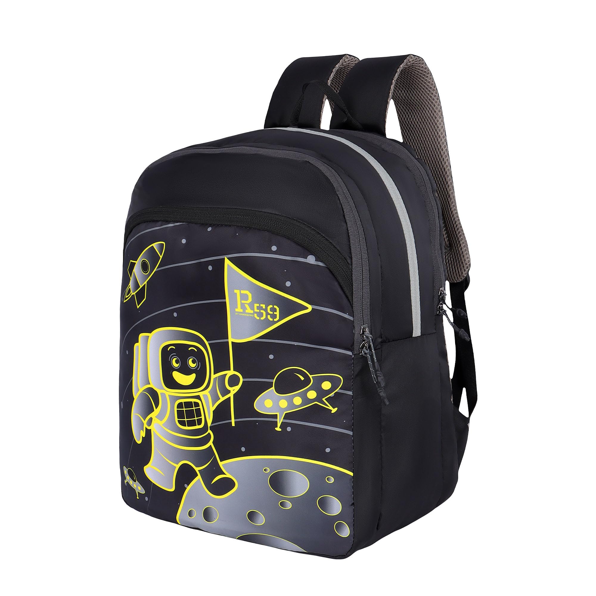r59 Cosmokid by Harissons 20L School Bag for Kids | Backpack for Boys & Girls with Spacious Compartment, Organizer, Bottle Holder & Ventilated Back Panel-picture-51