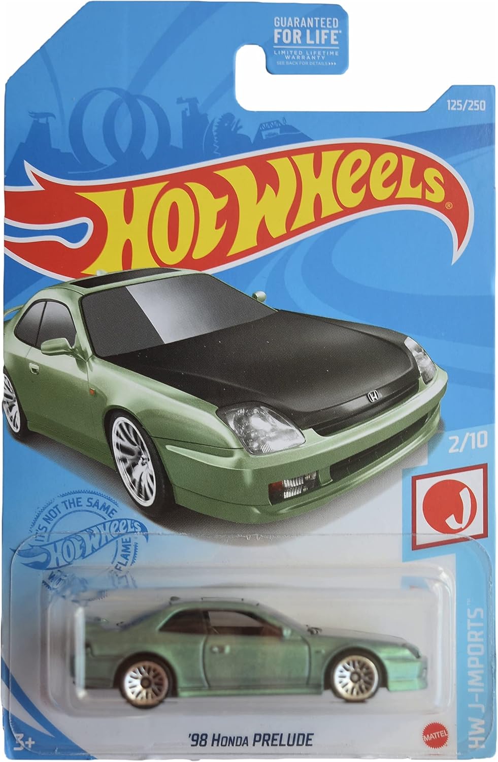 Hot Wheels '98 Honda Prelude 1:64 Scale Die-cast Car Model