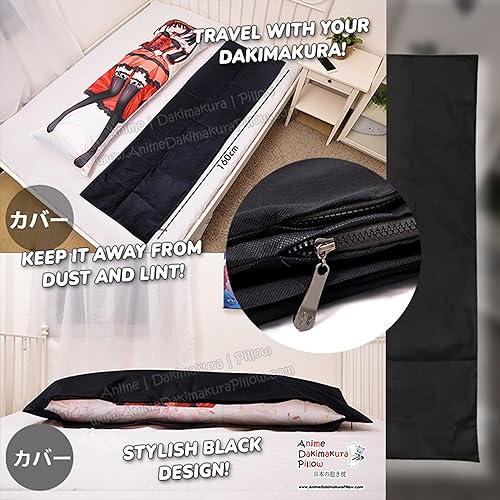 Miniatura 5 de Almohada corporal de alta calidad, funda de almohada de cuerpo suave, protección de viaje para abrazar, almohada animé para acurrucarse para