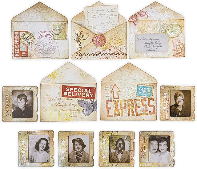 Sizzix Thinlits Die Set 54PK Specimen by Tim Holtz | 665930 | Chapter 3 2022, Multicolor, One Size