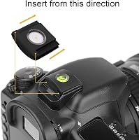 ChromLives Kamera Vaku Saru Vízmérték Szintező 2 Tengelyes Buborékos Libella Hot Shoe Fedél Film Fényképezőgép Kompatibilis 4 Darabos 2