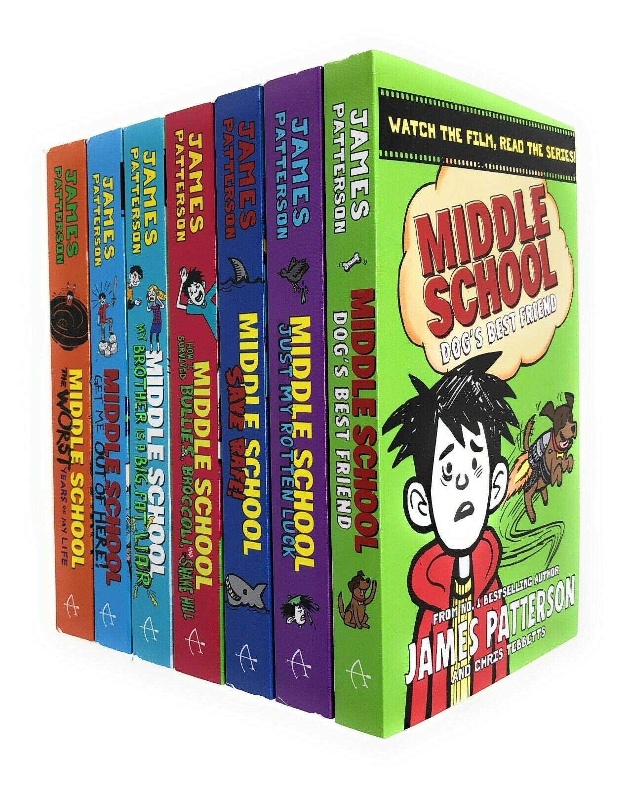 Middle School 7 Books Collection