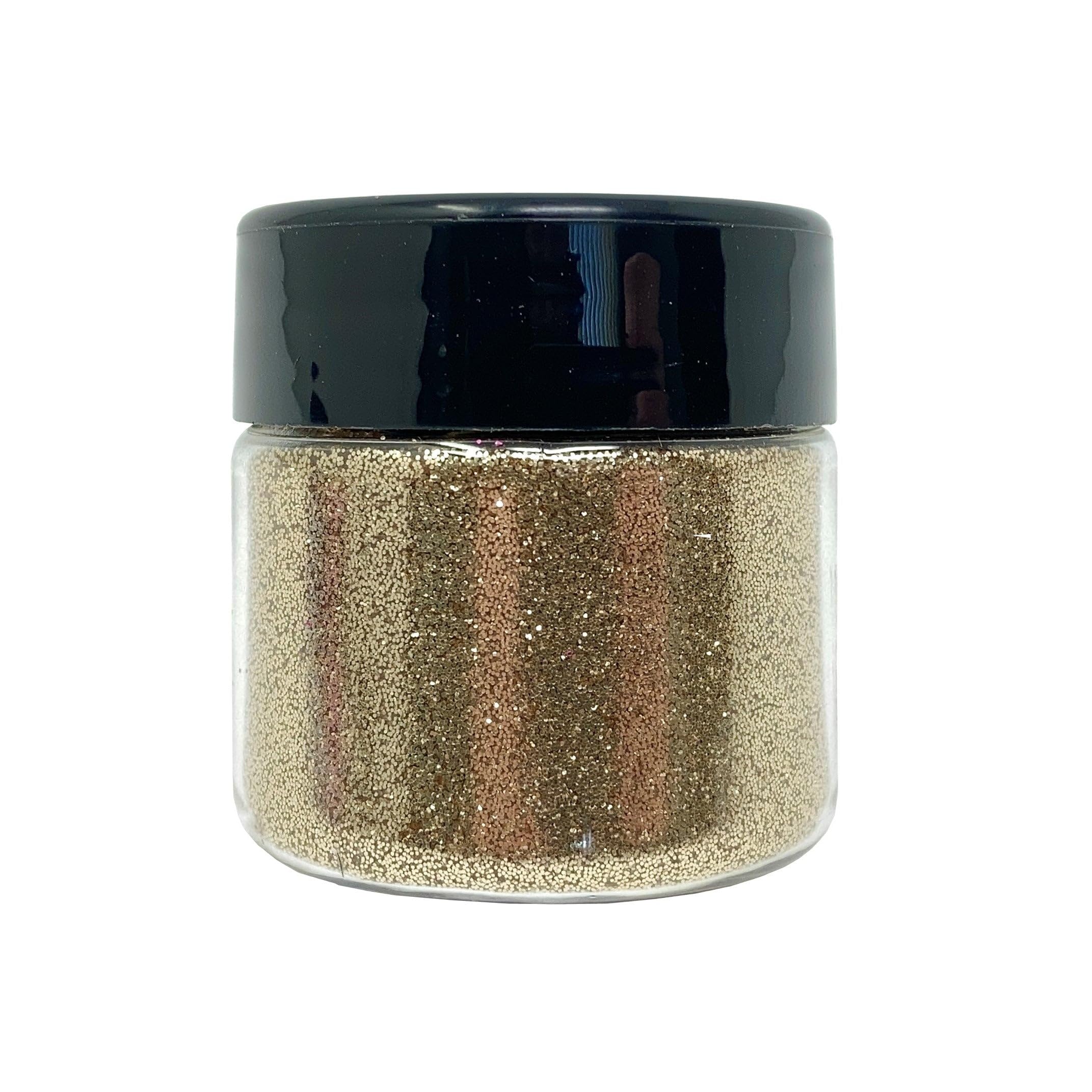 Lustrous Gold Ultra-Fine Biodegradable Glitter - 0.75oz