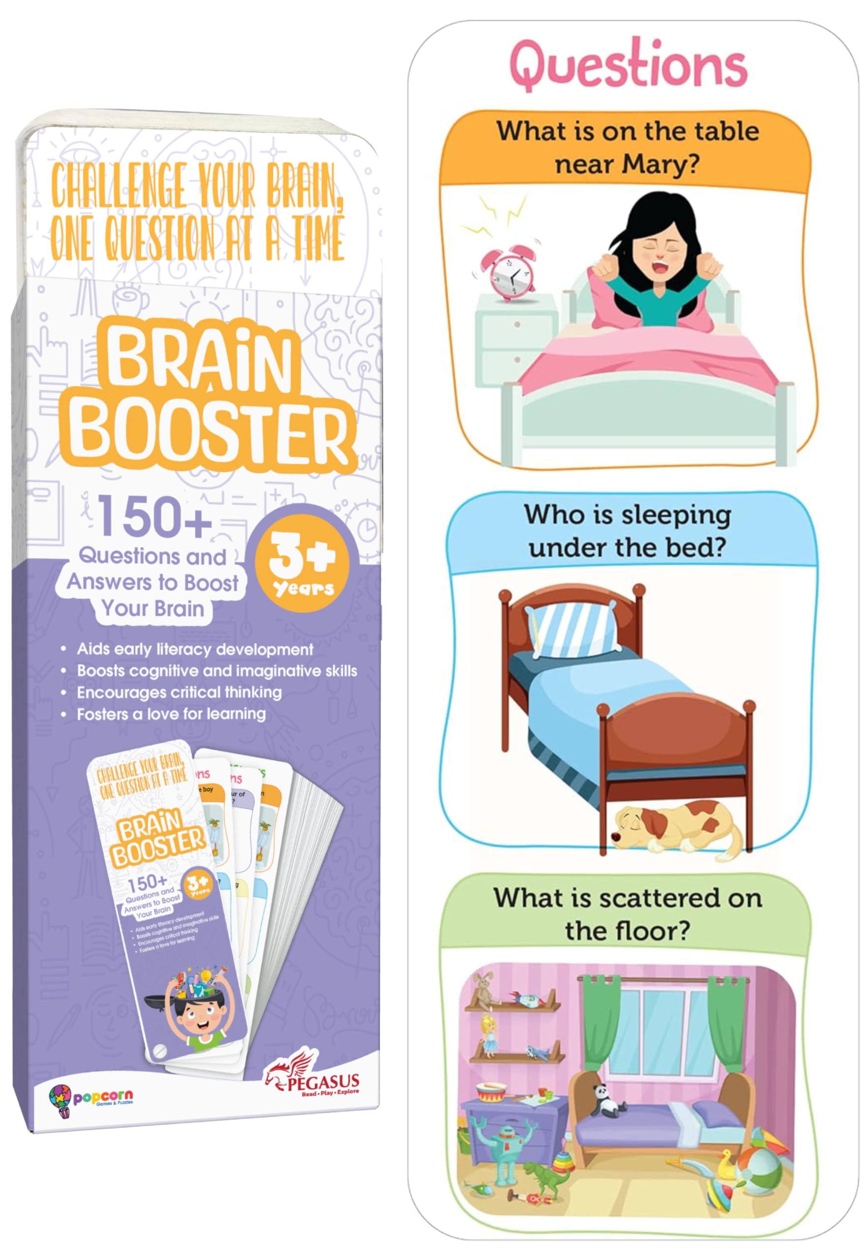 Brain Booster Who, What, Where?|150+ Visual Question| Early Learning |Interactive Q&A for 2+ Years Kids Children | Gifting-image-27