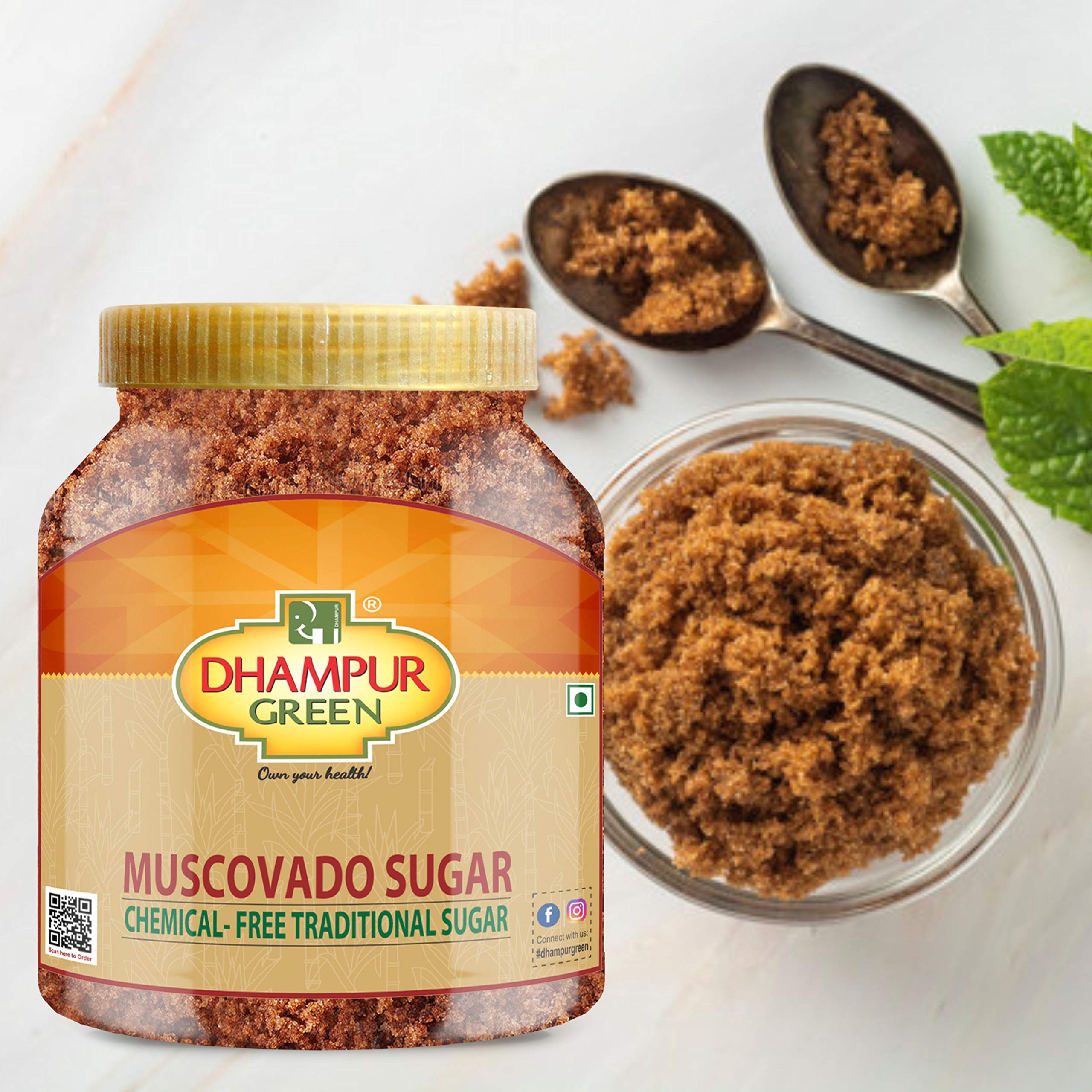 Dhampure Speciality Muscovado Brown Sugar Barbados Sugar, Khandsari