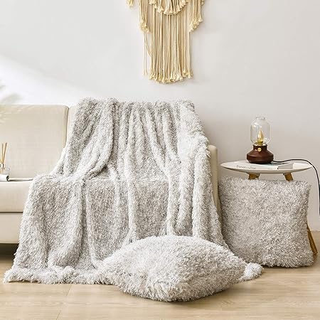 throw pillow blanket set