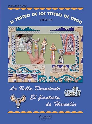El teatro de los títeres de dedo presenta... La bella durmiente / El flautista de Hamelín Libros,Infantil,Arte, música y fotografía