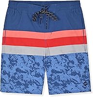 Vista 6 de Eddie Bauer Traje de baño Volley SPF 50+ para hombre, entrepierna de 8 pulgadas, viene con forro cómodo, máxima comodidad y elasticidad