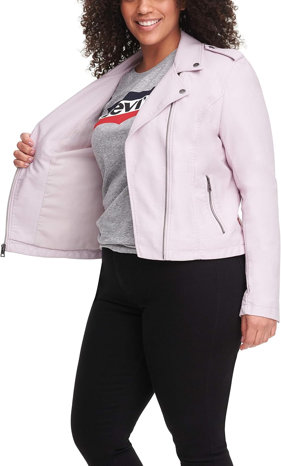 Levi's Women's The Classic Faux Leather Moto Jacket (Regular & Plus Size)