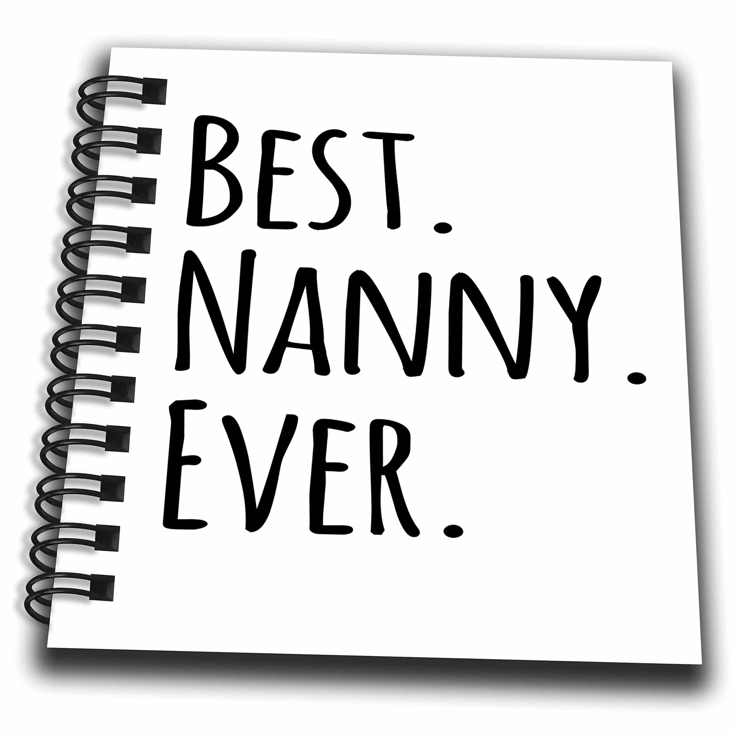 Cadeaux mini bloc-notes pour nannies au pair ou grandmas 10,2 cm