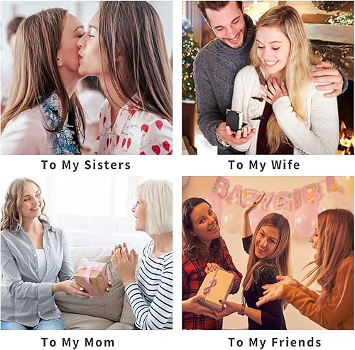 Miniatura 6 de Espejo compacto cosmético para el mejor amigo, espejo de amigo compacto para mis hermanas, espejo de maquillaje inspirador de viaje de hermano