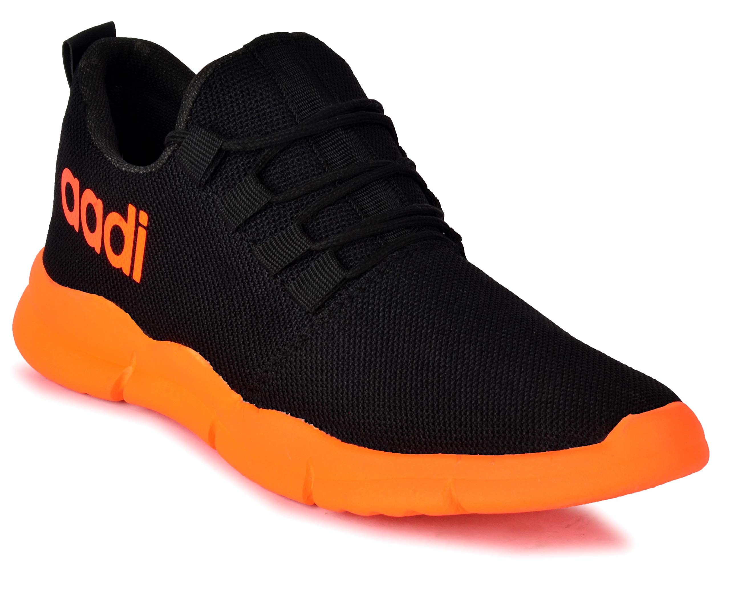 AADI Mens Orange Mesh Running Sport Shoes - MRJ1339_10 (B0999PFD3G) Amazon Price History, Amazon Price Tracker