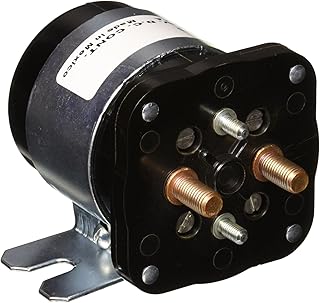 White Rodgers 586-902/586-105111 DC Power Contactor Solenoid, SPST-NO, 12VDC, 200A, BRACKET