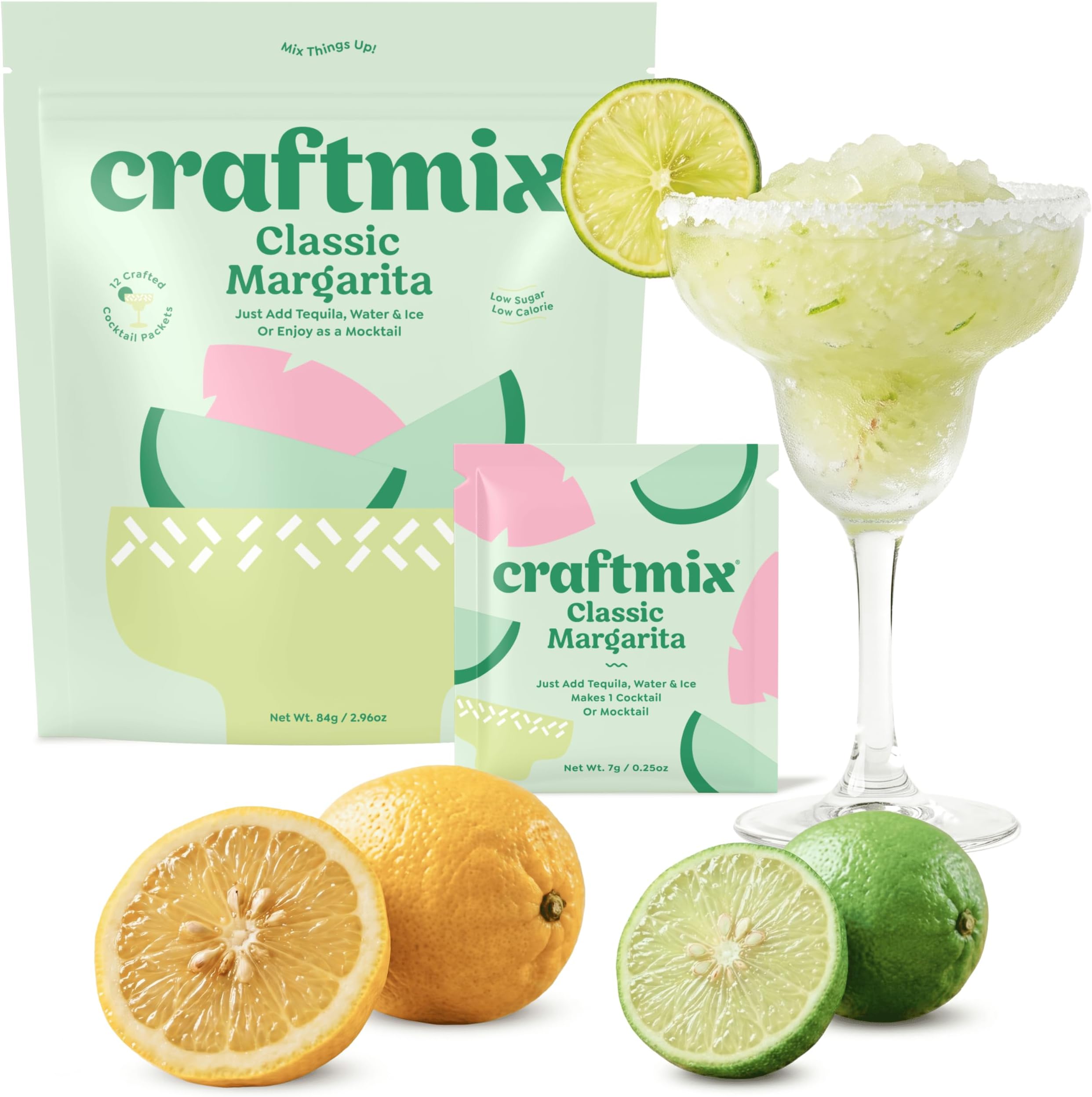 Classic Margarita Mix, Cocktail Mixers & Mocktail Mix, 12 Pack