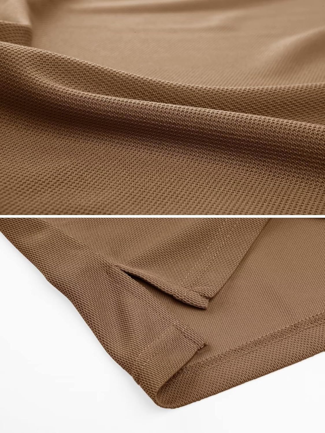 MAGCOMSEN Men's Polo Shirt Quick Dry Performance Short Sleeve Tactical Shirts Pique Jersey Golf Shirt - Image 4