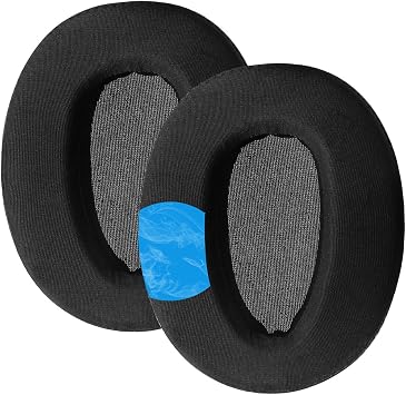 WH-CH720N/WH-CH710N Replacement Earpads Comfort Gel WH-CH700N Replacement Ear Pads Upgrade Ear Cushions Parts Compatible with Sony WH-CH720N/CH710N/CH700N, WH-XB900N/WH-RF400 Headphones Black