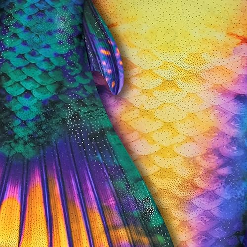 Miniatura 6 de Fin Fun Atlantis Mermaid Tail for Swimming with Reinforced Tips and Monofin - Adult & Teen Sizes