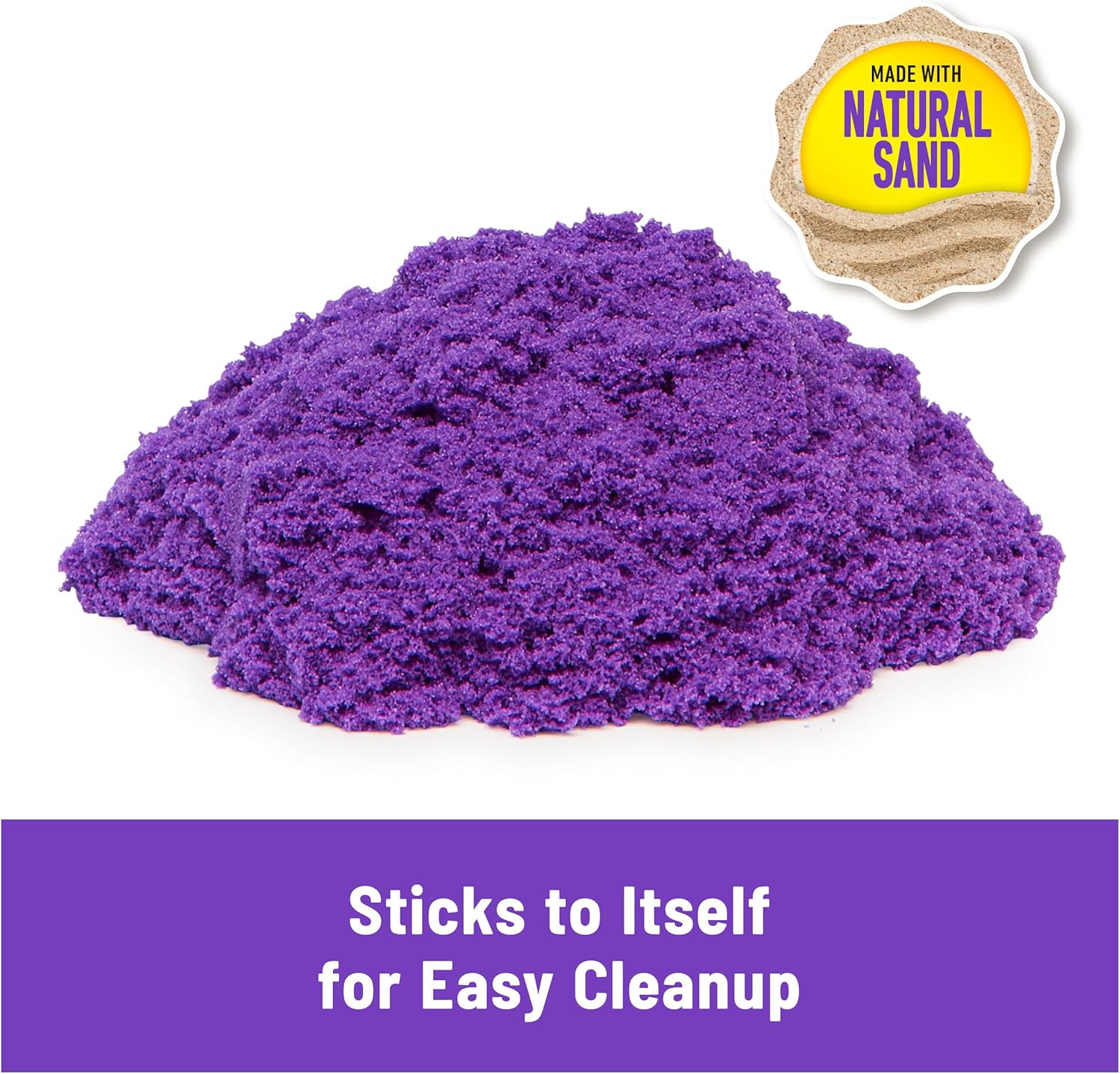 Kinetic Sand, 26-Piece Purple Play Sand Party Pack (Online Exclusive) for Party Favors, Goodie Bags and More, Sensory Toys for Kids Ages 3 and up