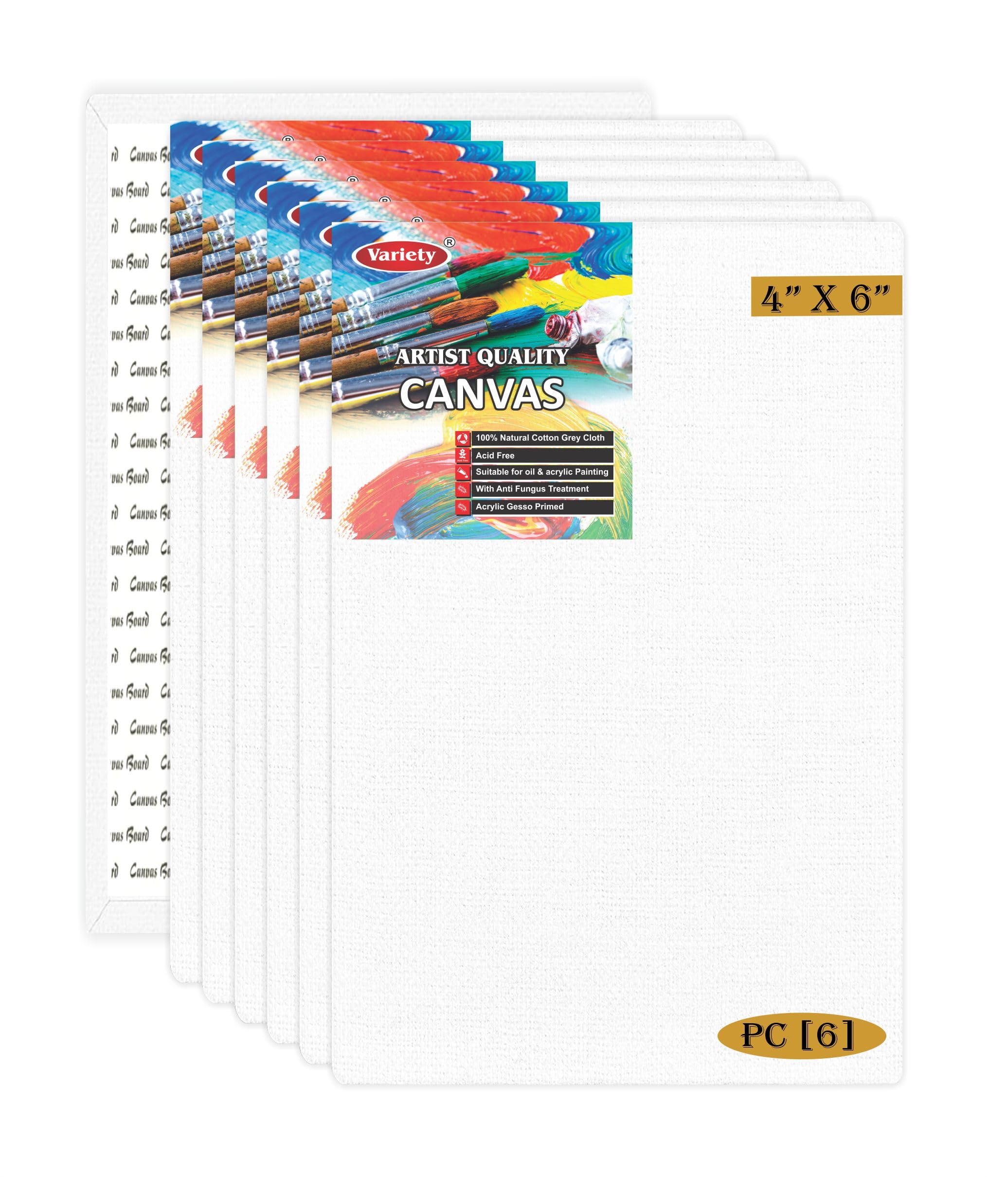 Variety Canvas: Premium Cotton Canvas Panels (Set of 2) -15